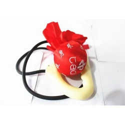 黑胶绳健身球（胶绳胶球